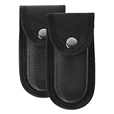 FIXOSHEE Nylon Messeretui 2 Stück Faltbar Wasser und Ölresistent mit Gürtelöse für Sichere Werkzeugaufbewahrung und Schnellen Zugriff