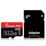 Micro SD Card 512GB Micro SD Memory Cards Class 10 High Speed TF Card 512GB Mini SD Card for Android Phones,Drone,Camera