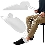 Sockenanziehhilfe Senioren Anziehhilfe eingeschränkte Mobilität für Socken und Strümpfe, Sockenanzieher Strumpfanziehhilfe für ältere, Behinderte & Schwangere Frauen