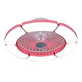 Pink Deckenventilator Leuchten Kinderzimmer dimmbare Deckenlampe 6 Geschwindigkeit Verstellbarer Lüfter Deckenleuchte DC Motor Deckenlüfter mit Lichtern