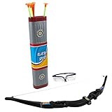 Blue Sky - Bogenset - Geschicklichkeits- und Outdoor-Spiel - 189094 - Mehrfarbig - Kunststoff - 52 cm x 21 cm - Kinderspielzeug - Zielscheibe - Pfeile - Bogen - Ab 6 Jahren