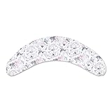 Totsy Baby Stillkissenbezug XXL Seitenschläferkissen Baumwolle - Pregnancy Pillow Schwangerschaftskissen Bezug für Lagerungskissen Wilde Rose