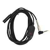 Fockety Kopfhörer Verlängerungskabel, 3,5 mm AUX Klinkenkabel mit Lautstärkeregler, Verlängerungskabel (Stecker auf Buchse) für Smartphone, Tablets, Mediaplayer, Headsets