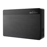 UnionSine 12TB Externe Festplatte, 3,5 Zoll USB 3.0 Backups HDD Tragbarefür für TV, PS4, PC, Mac, Schwarz HD3512