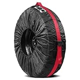 BOROCO Reifentaschen, 1Stück Radabdeckung 190T Polyester-TAFT Heavy Duty & Wasserdicht Ersatzradabdeckungen für Autos, SUVs, Lieferwagen, Pickups, passend für Reifen von 13 bis 18 Zoll