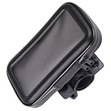 MAGICLULU Fahrrad Handyhalterung 6,3 Zoll 360° Drehbare Lenkertasche mit Transparentem Fenster Multifunktionaler Handy Organizer aus Langlebigem Material