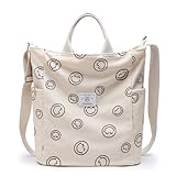 KALIDI Damen Handtasche Cord Shopper Schultertasche Casual Umhängetaschen Groß für Schule Arbeit Alltag Einkauf