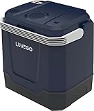 Luvego Kühlbox 12v - Thermobox, 32L, Elektrisch, Kühlung und Heizung, Eco-Modus, mit Zigarettenanzünder-Anschluss