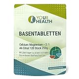 BASENTABLETTEN; Calcium : Magnesium = 2 : 1; 120 Tabletten als bioverfügbares Citrat; mit Zink
