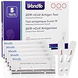Wondfo Corona Test Schnelltest 5 Stück SARS-CoV-2 Antigen Schnelltest für zu Hause