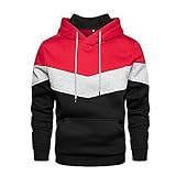Kapuzenpullover für Herren, gestreift, Bergjacke, leichtes Sweatshirt mit Kapuze, dehnbar, bequem, Sportshirt, lockere Passform, Softshell-Jacke, lange Ärmel, warme Oberbekleidung, Herbst und Winter