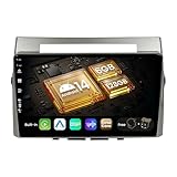 SXAUTO Android 14-6G+128G - Autoradio für Toyota Corolla Verso AR10 (2004-2009) - Wireless CarPlay Android Auto - Kamera + MIC - DAB Lenkradsteuerung WiFi Fast-Boot 360-Cam DSP - 2 Din IPS 9 Zoll