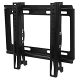 Angoily 1 Satz TV-Wandhalterung Wandhalterung für Fernseher Fernsehwandmontage TV-Regal-Wandhalterung TV-Regal zur Wandmontage tv wandhalterung TV-Halterung zur Wandmontage Eisen Black