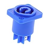 Uonlytech 1 Satz Audio-Steckdose Av-Steckdose Lautsprecher-Steckdose Netzteile Lautsprechersteckdose Stecker Professionelles Netzteil Audio-netzteil Lautsprecher Netzteil Plastik