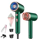 Haartrockner, 2400W Föhn Haartrockner, Schnelltrocknen Hair Dryer, Salon Haarfön mit Heiß-/Kalttaste, Ionischer Haartrockner, Ionen Haartrockner mit Diffusor und Stylingdüse