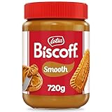 Lotus Biscoff | Süßer Brotaufstrich | Cremig | Karamellisierter Keksgeschmack | Vegan | Nussfrei | Kein Zusatz von Aromen oder Farbstoffen | PET Glas | 720g