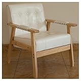 Moderner gelber Ledersessel, Mitte des Jahrhunderts, Akzentstuhl mit Knopf, Flügelrücken und Armlehnen, stilvoller Wohn- und Esszimmerstuhl, perfekter Lesesessel für Schlafzimmer und Empfangsbereich