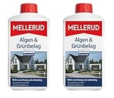 MELLERUD Algen- und Grünbelag-Entferner 1 | 2 | 4 Liter Konzentrat Reiniger (2 Stück)