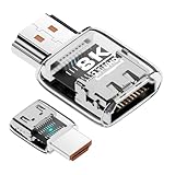 Monitor Konverter | Bidirektionaler Konversionsadapter 60Hz 8K - HDTV Männlich Auf Weiblich AV-Adapter - Für Video Audio Projektor Monitor Computer Laptop Fernseher HD Fernseher Desktop Homeoffice