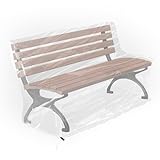 WDFCN Abdeckplane Gartenmöbel 3 Sitzer Gartenbank Abdeckung 160 * 80 * 75cmTransparent Schutzhülle Gartenbank mit Kordelzug Kordelzugverschluss unten Abdeckhauben Hüllen PE für Regenschu