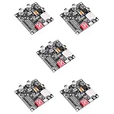 Kayfg 5X DY-HV20T 12V / 24V-Netzteil10W / 20W Sprachwiedergabemodul Unterstützt Micro-SD-Karte MP3-Musik-Player für