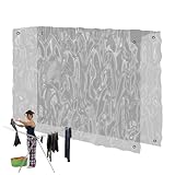 Outdoor Wäschespinne Schutz | Regenschutz Für Wäschetrockner | PVC Wasserdicht Mit UV- Und Staubschutz Gegen Vogelkot