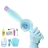 Nebelblasen Maschine | Wiederaufladbare Seifenblasenmaschine mit bunten Lichtern | Interaktives Outdoor Spielzeug für Kinder ab 3 Jahren Party Sommer Geburtstag Feiertag