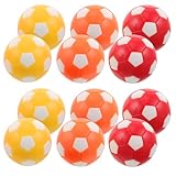 HOOTNEE 12 Stück Teiliges Tischfußballbälle Langlebige Mini Kickerbälle für Tischkicker Ersatz Glatte Oberfläche für Präzises Spiel Einfach zu Reinigen für Erwachsene und