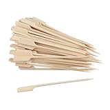 Fackelmann Fingerfood-Sticks 50er Set – Spieße aus Holz für kleine Snacks – 50 Party-Picker für Häppchen, Kanapee, Fingerfood und Co. – ca. 15 cm lang