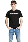 JACK & JONES Male T-Shirt Logo Rundhals T-Shirt
