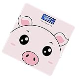 minkissy 1Stück Präzise Digitale Waage Für Erwachsene Und Rosa Multifunktionale Gewichtskala Für Zuhause Zur Gewichtsüberwachung Und Diätkontrolle Batteriebetrieben
