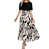 Meine Bestellungen Anzeigen Deal Of the Day Befristetes Angebot Nachthemd Damen Kurzarm Dirndl Bluse Langarm Prinzessin Kleid Strandkleid Lang Luftig Hemdkleid Musselinkleid Grosse Grössen Sommer