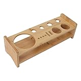 Acouto Barkeeper Kit Ständer Großer Kapazitätsraum Sparen Holz Barkeeewerkzeuglagerhalter für Home Verschiedene Stand- und PR -Barkeeper Kit Standbartender Speicher Standbartentwurfswerkzeug