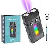 Tidepick - 1100 Lumens Mini Magnetic Flashlight, Magnetische Taschenlampe, Schlüsselanhänger Taschenlampen, Taschenlampe LED Aufladbar, Wasserdichte LED Arbeitsleuchte für Camping, Outdoor (B)