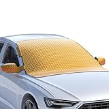 XIAOXIAOYU Auto Windschutzscheibenabdeckung, Sonnenschutz Windschutzscheibenabdeckung - Regenschutz für Auto Windschutzscheibe | Staubdicht und lichtbeständig
