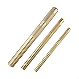 CYRENT 3-teiliges Messing-Durchtreiber-Set, 3/4, 1/2, 3/8 Zoll Handwerkzeuge für Präzisionsstanz- und Wartungsarbeiten