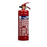 Smartwares Pulverlöscher – 2 kg – für ABC Brände – mit Halterung - FEX-15127