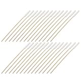 Parliky 500 Stück Pet Grooming Swabs mit Holzgriff Sanfte Sichere zur Tiefen Ohrenreinigung von Hunden und Katzen Geeignet für Welpen und Kätzchen Haustierpflege und Ohrhygiene