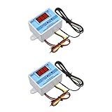 diymore 2PCS W3002 Digital Temperaturregler AC110V-220V Mikrocomputer Thermostat Controller Schaltmodul
