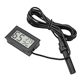 Depisuta Tragbar auf -board -Thermometer Hygrometermonitor für eine Komfortable Umgebung in Inkubatoren und Inkubatoren