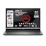 Dell Latitude Notebook, 64 GB RAM, Intel Core i7-1355U 13th, 12 MB Cache, 10 Kerne, 5,00 GHz Turbo, 15,6 Zoll FullHD, 1 TB SSD, Tastatur mit Hintergrundbeleuchtung, Fingerprint, Win 11 Pro, sofort