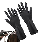 Nixiara Handschuhe zum Färben von Haaren | Salonhandschuhe | rutschfeste Latex-Fäustlinge, strukturiert, für Küche, Labor, Pflege, Grillen, Reinigung von Geschirr, mechanische Malerei