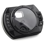 TGUQANM Instrumentenblöcke Kompatibel Mit Für ZX10R 2004 2005, Motorrad-Tachometer, Uhr, Instrumentengehäuse, Messgeräte, Kilometerzähler, Drehzahlmesser, Gehäusekastenabdeckung, Zubehör