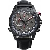AVIATOR Herren Uhr Watch Armbanduhr Chronograph AVW1369G185S Wechselbänder