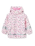 Sterntaler Unisex Baby Regenjacke mit Innenjacke Rain Jacket, Rosa, 122