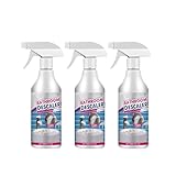 Bathroom Descaler, Bathroom Descaler Schaumreiniger, Stubborn Stains Cleaner, Badreiniger, Duschreiniger, Duschkabinenreiniger, WC Reiniger, Toilettenreiniger, Fliesenreiniger, Bodenreiniger (3Pc)
