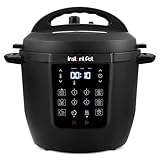 Instant Pot Multikocher, 5.7L 7-in-1 Smart Cooker - Schnellkochtopf, Schongarer, Reiskocher, Sautierpfanne, Joghurtbereiter, Dampfgarer und Speisewärmer, Schwarz.