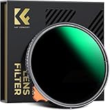 K&F CONCEPT Ultra-niedrige Reflexion ND Filter 67mm Variabler ND2-400 Graufilter (1-9 Blendenstufen)(Nano Xcel)