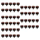 50er / Pack 12mm Billard Schraubleder Reparatur Queue Tipps