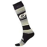 O'NEAL Pro Stripes MX Socken schwarz/gelb Einheitsgröße 2020 Oneal